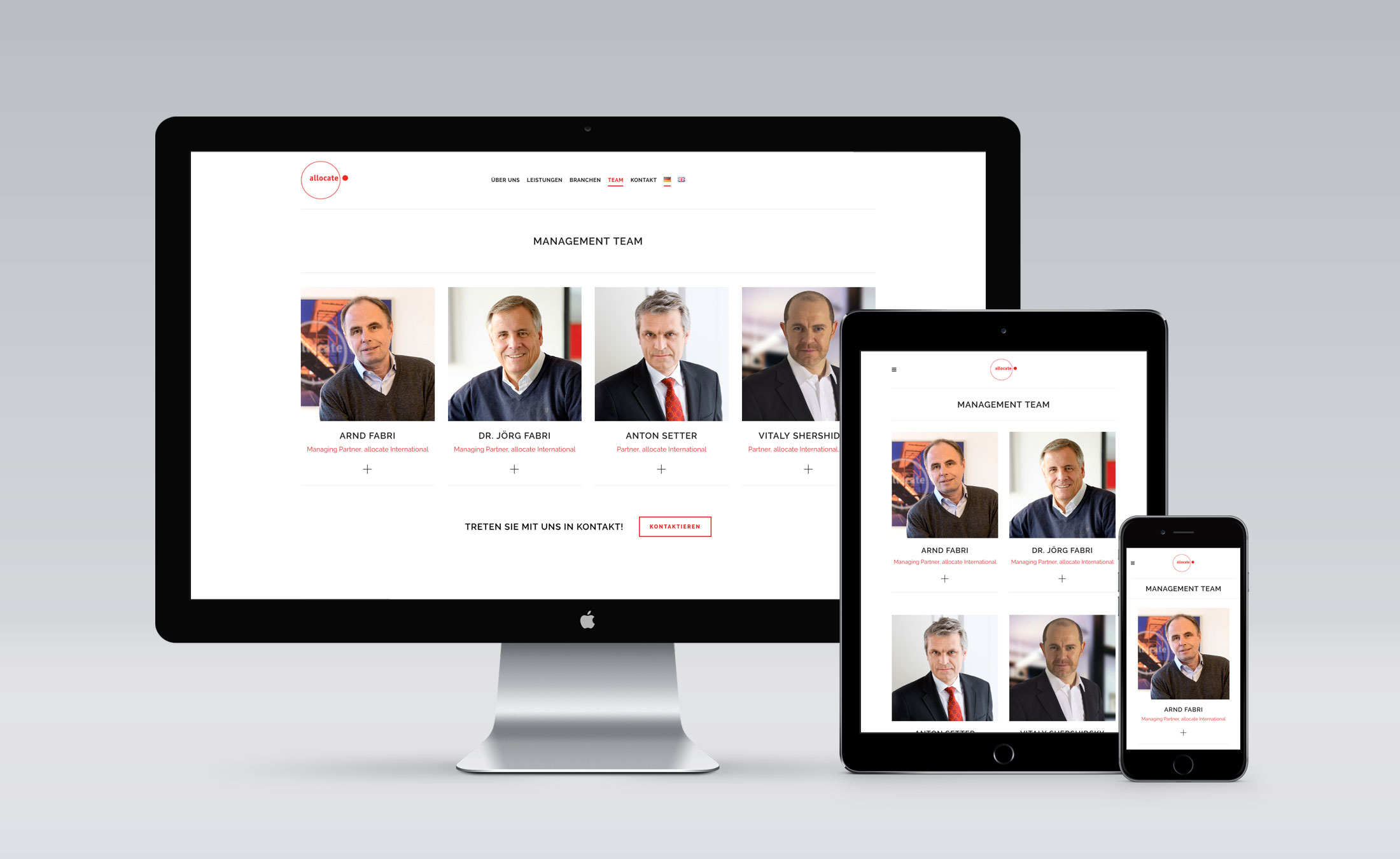 Website Allocate - Management Team